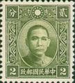 Def 027 Dr. Sun Yat-sen Issue, 2nd Hongkong Chung Hwa Print (1939) (常27.1)