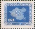 Definitive 083 Map of China Stamps (Lithography) (1957) (常83.1)