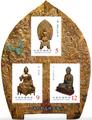 Special 423 Ancient Buddhist Statues Postage Stamps(2001) (特423.4)