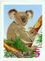 Cute Animal Series Postage Stamps—Koala Bear (特441.1)